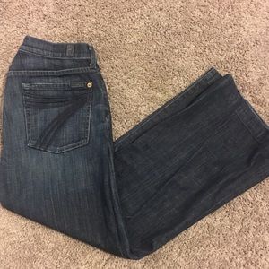 7 for all Mankind Dojo dark was jeans